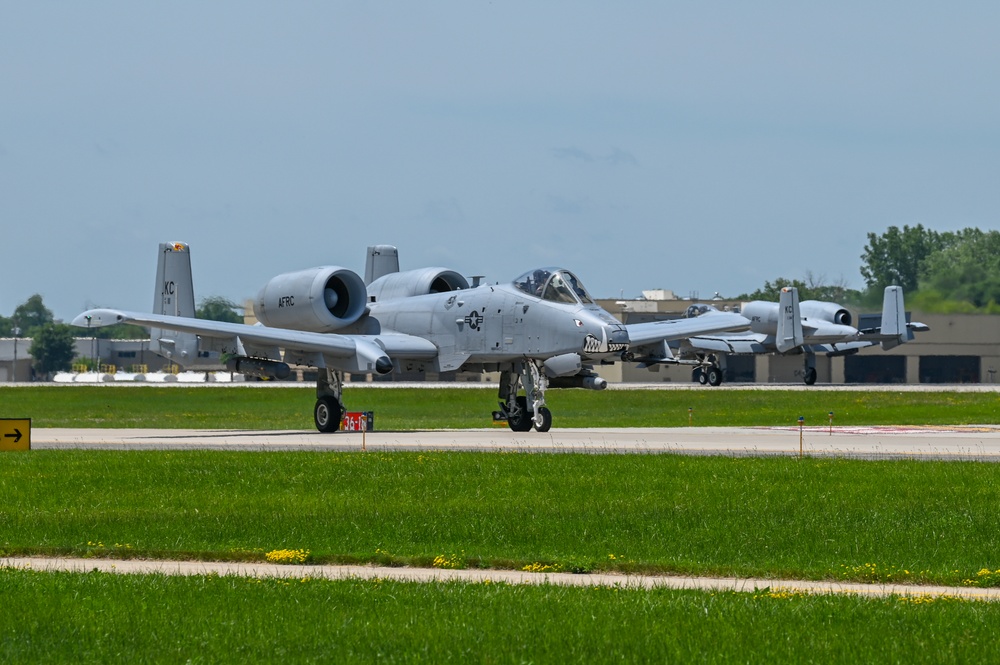 A-10s Visit Truax Field