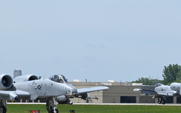 A-10s Visit Truax Field
