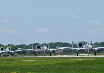 A-10s Visit Truax Field