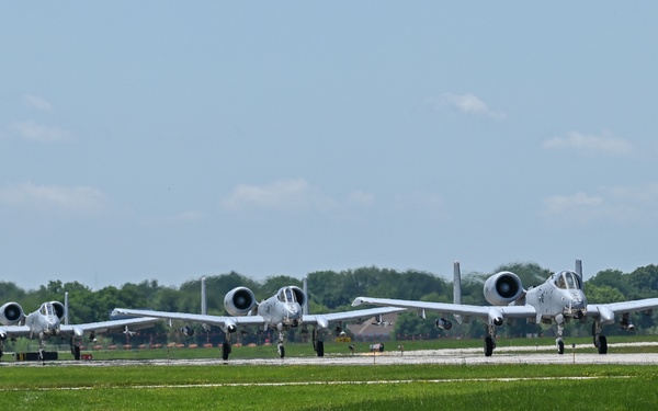 A-10s Visit Truax Field