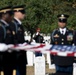 Military Funeral Honors are Conducted for U.S. Army Staff Sgt. William Casteel in Section 59