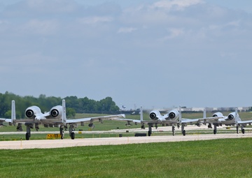 A-10s Visit Truax Field