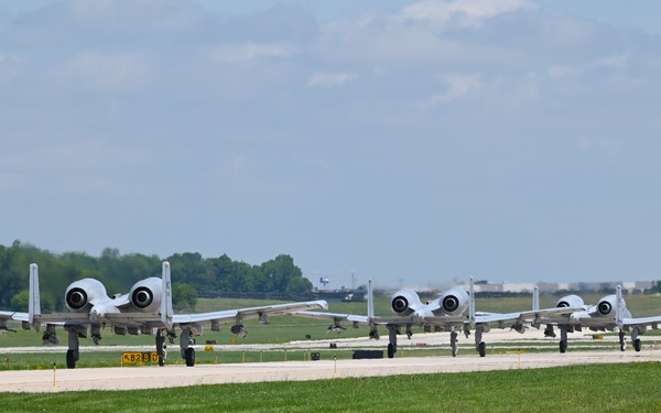 A-10s Visit Truax Field