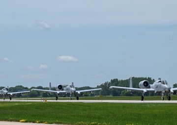 A-10s Visit Truax Field