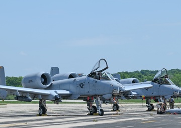 A-10s Visit Truax Field