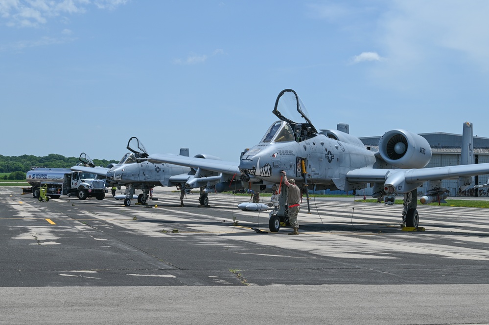 A-10s Visit Truax Field