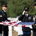 Military Funeral Honors are Conducted for U.S. Army Staff Sgt. William Casteel in Section 59