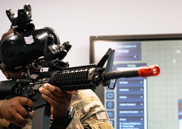 Virtual combat support training conducted at Silver Flag