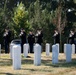 Military Funeral Honors are Conducted for U.S. Army Staff Sgt. William Casteel in Section 59
