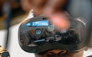 Virtual combat support training conducted at Silver Flag