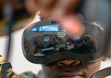 Virtual combat support training conducted at Silver Flag