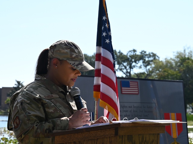 Shaw AFB Honors POW/MIA Recognition Day