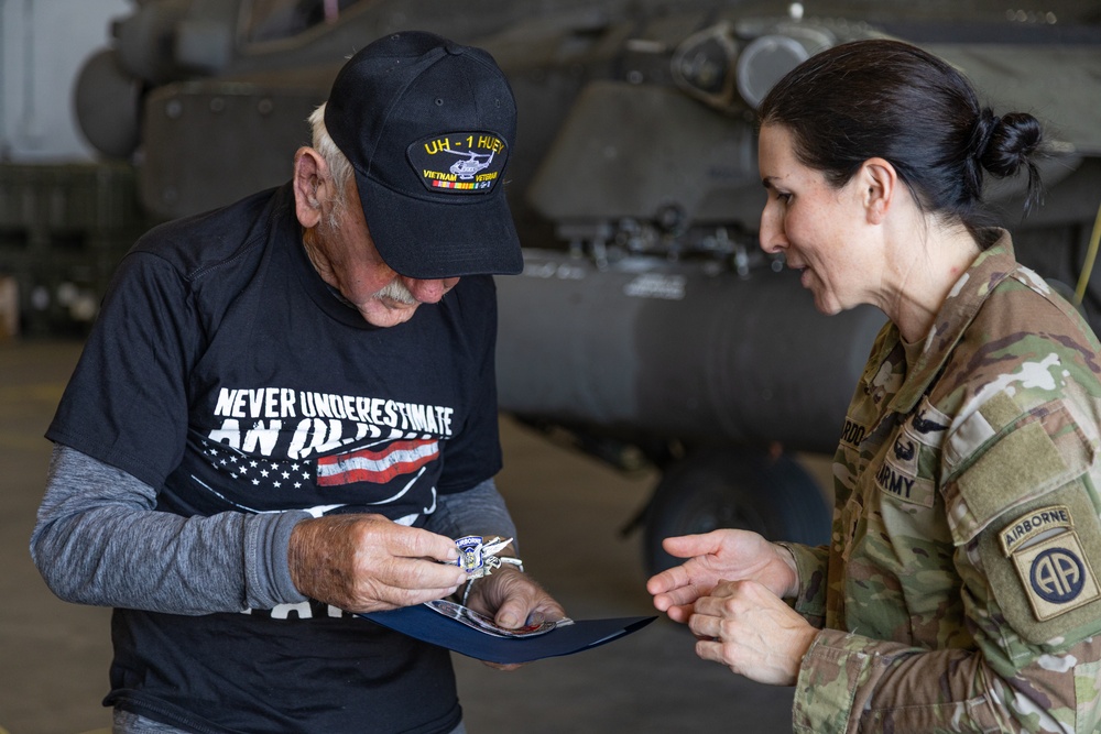 Vietnam Veteran Tour 1-17 ASC, Coined