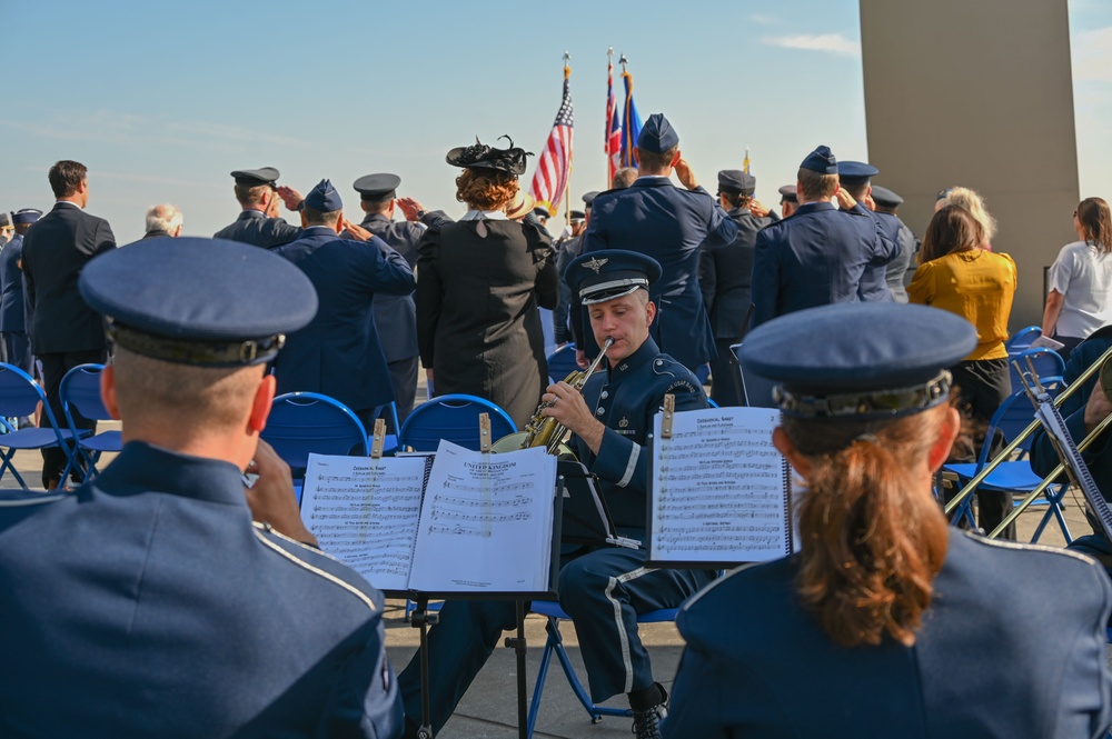 USAF Band, Honor Guard honor 85th Anniversary of Battle of Britain