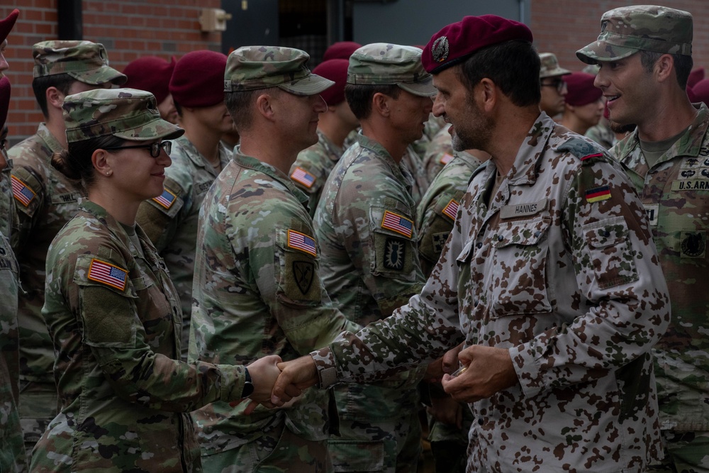US Army EOD techs earn German Armed Forces Proficiency Badge on Fort Bragg