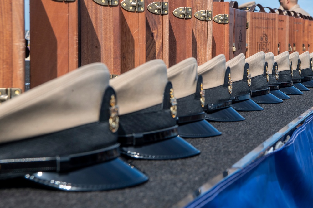 USS Carl Vinson holds chief pinning ceremony