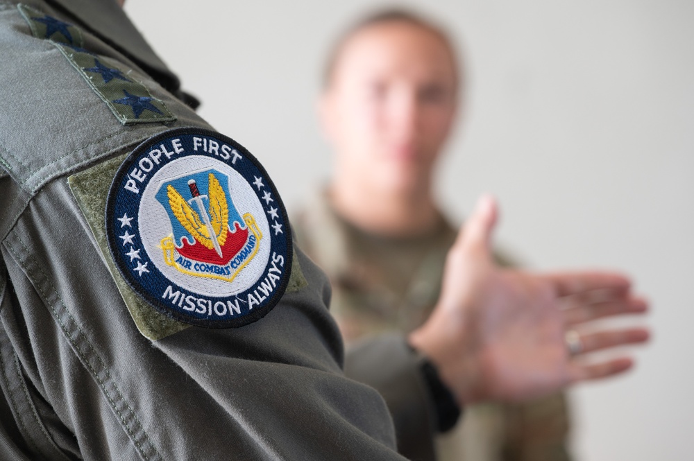 COMACC visits Shaw AFB