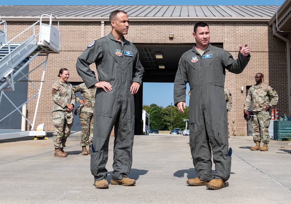 COMACC visits Shaw AFB