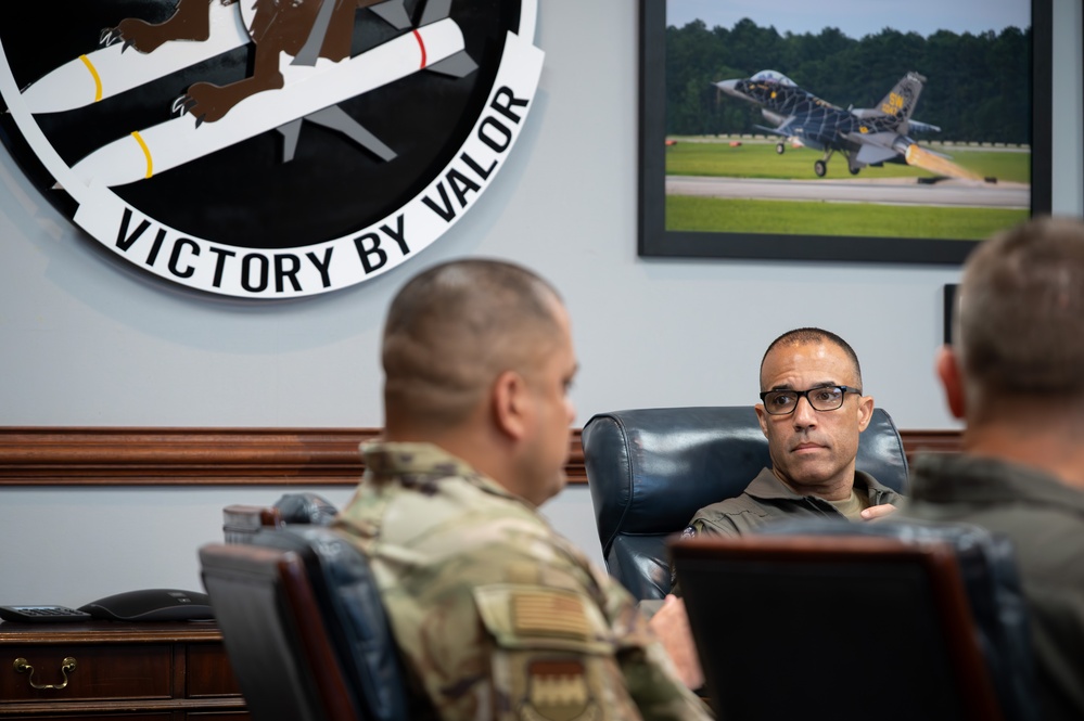 COMACC visits Shaw AFB