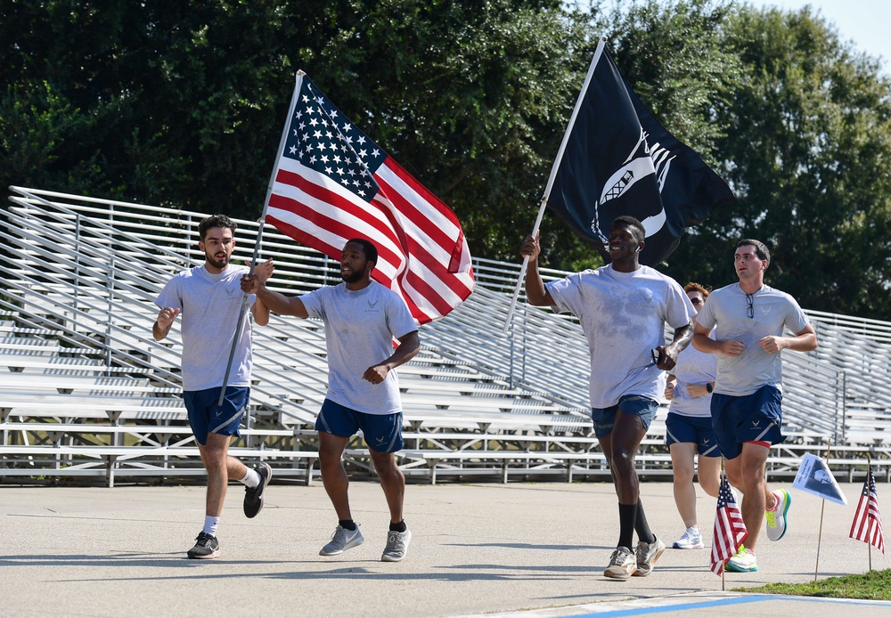 Never forgotten: vigil run pays tribute to POW/MIA