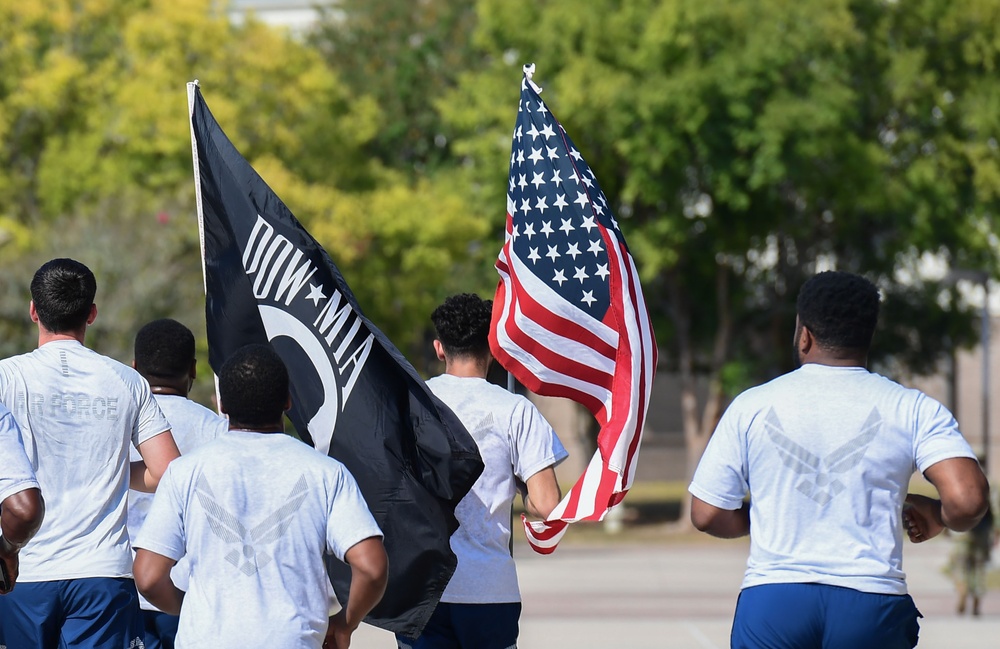 Never forgotten: vigil run pays tribute to POW/MIA
