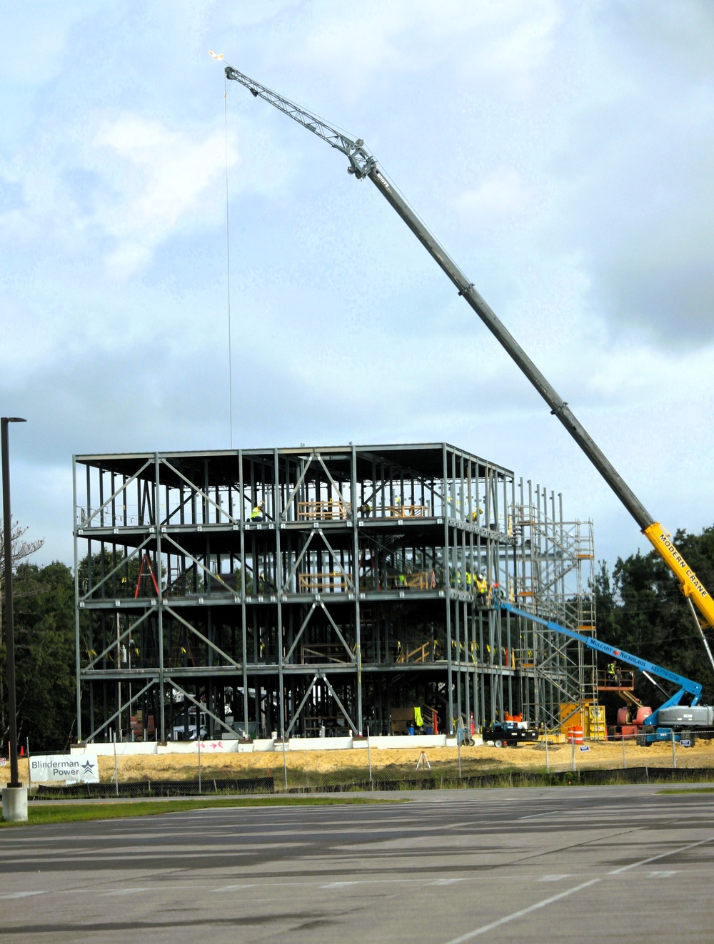 $55.75 million Collective Training Officers Quarters Project at Fort McCoy now past 20 percent complete