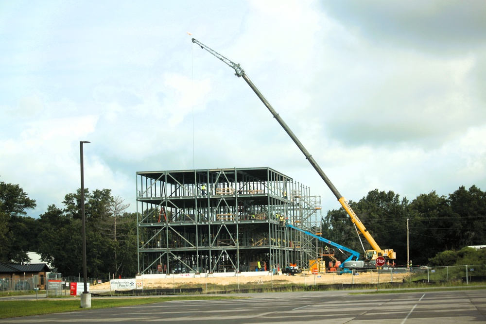 $55.75 million Collective Training Officers Quarters Project at Fort McCoy now past 20 percent complete