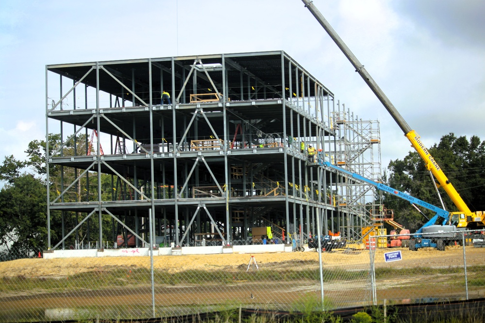 $55.75 million Collective Training Officers Quarters Project at Fort McCoy now past 20 percent complete