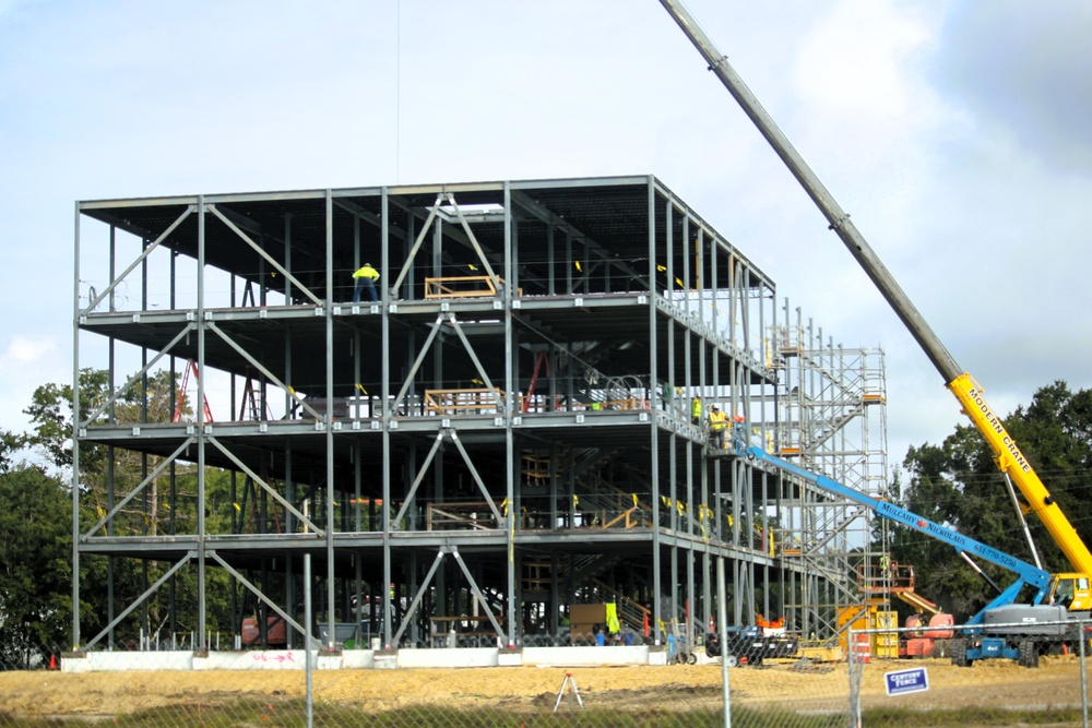 $55.75 million Collective Training Officers Quarters Project at Fort McCoy now past 20 percent complete