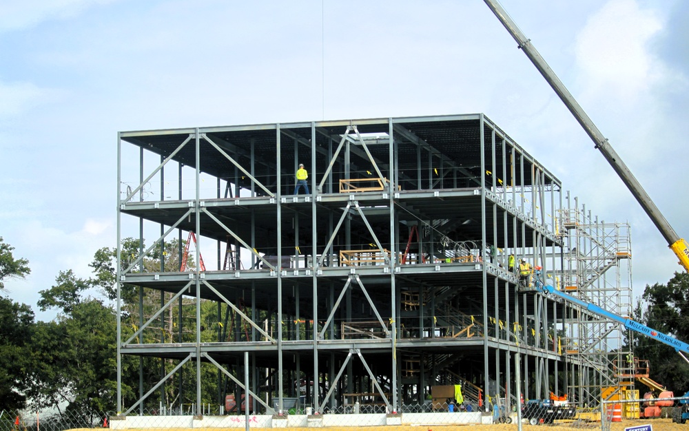$55.75 million Collective Training Officers Quarters Project at Fort McCoy now past 20 percent complete
