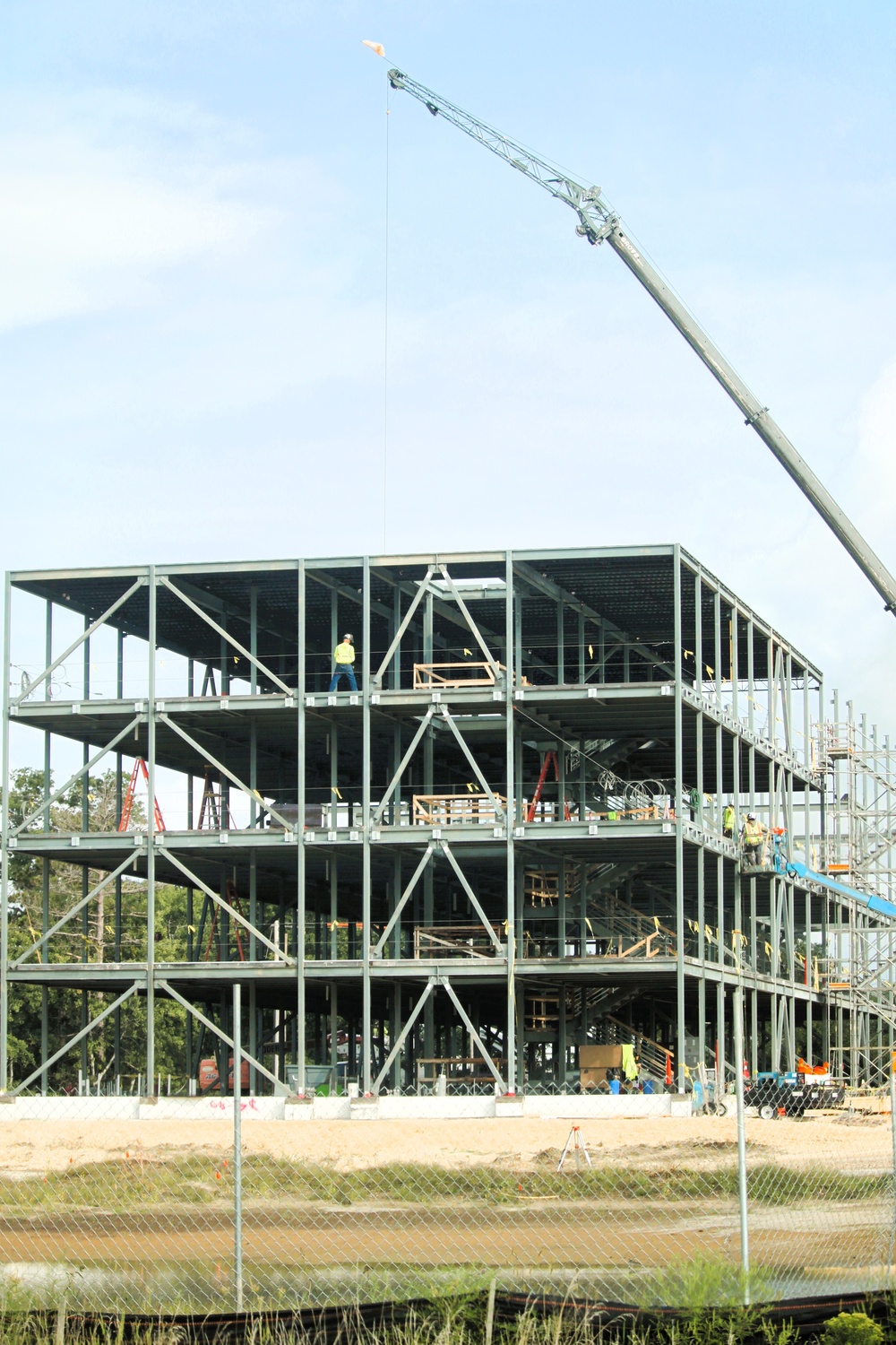 $55.75 million Collective Training Officers Quarters Project at Fort McCoy now past 20 percent complete