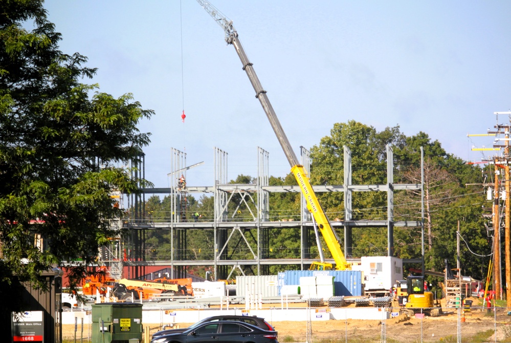 $55.75 million Collective Training Officers Quarters Project at Fort McCoy now past 20 percent complete