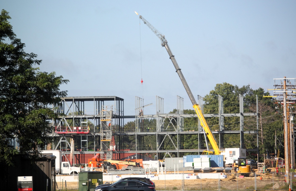 $55.75 million Collective Training Officers Quarters Project at Fort McCoy now past 20 percent complete