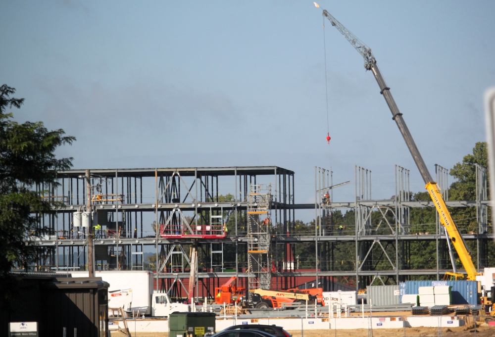$55.75 million Collective Training Officers Quarters Project at Fort McCoy now past 20 percent complete