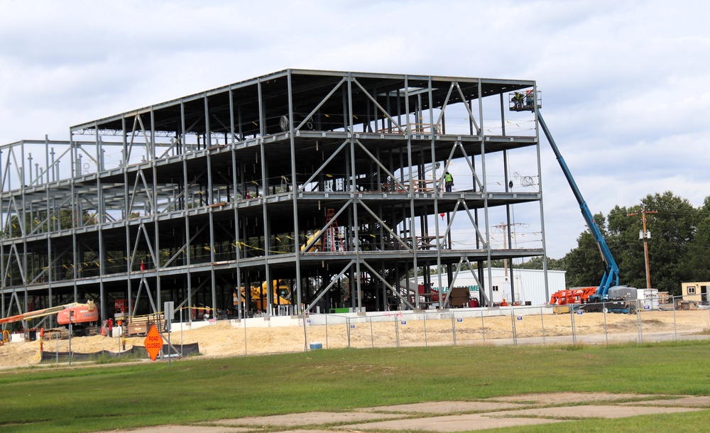 $55.75 million Collective Training Officers Quarters Project at Fort McCoy now past 20 percent complete