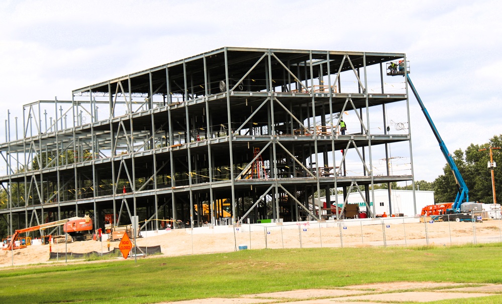 $55.75 million Collective Training Officers Quarters Project at Fort McCoy now past 20 percent complete
