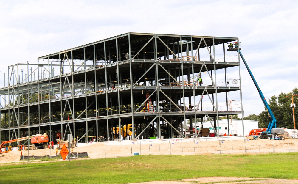 $55.75 million Collective Training Officers Quarters Project at Fort McCoy now past 20 percent complete