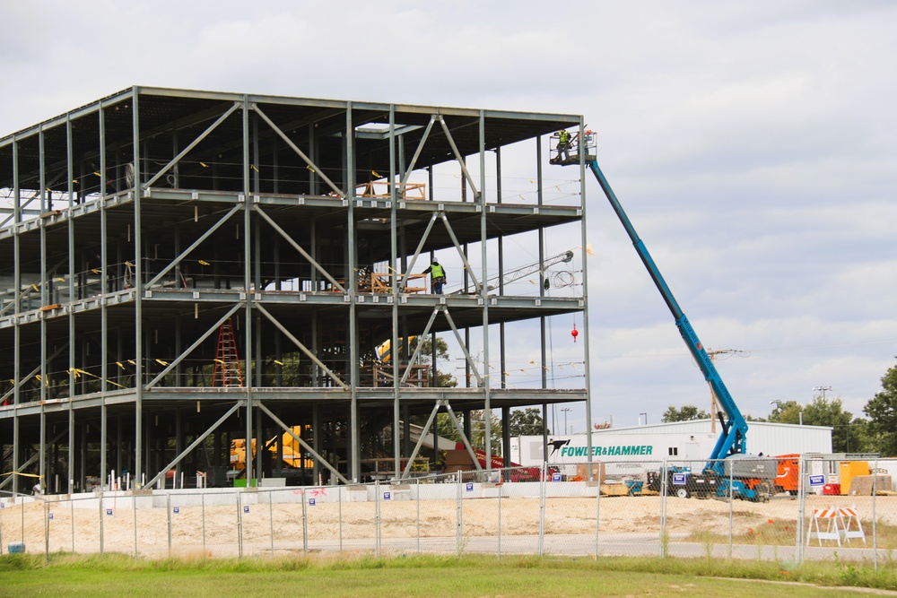 $55.75 million Collective Training Officers Quarters Project at Fort McCoy now past 20 percent complete