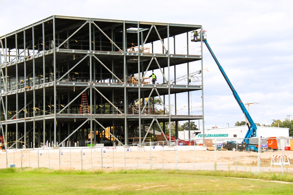 $55.75 million Collective Training Officers Quarters Project at Fort McCoy now past 20 percent complete