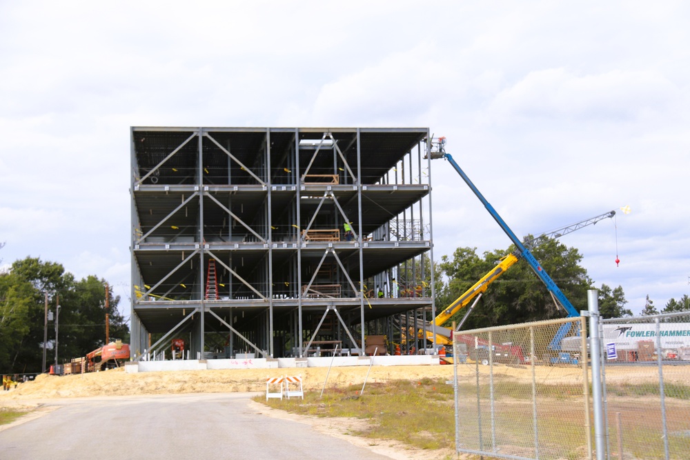 $55.75 million Collective Training Officers Quarters Project at Fort McCoy now past 20 percent complete