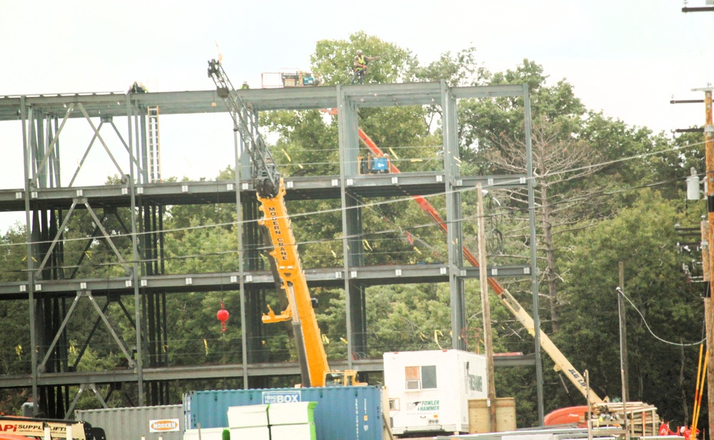 $55.75 million Collective Training Officers Quarters Project at Fort McCoy now past 20 percent complete