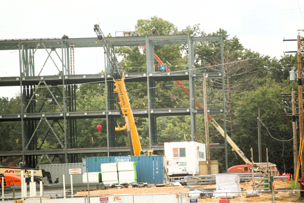 $55.75 million Collective Training Officers Quarters Project at Fort McCoy now past 20 percent complete