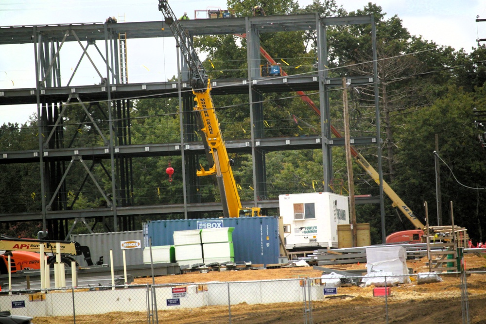 $55.75 million Collective Training Officers Quarters Project at Fort McCoy now past 20 percent complete