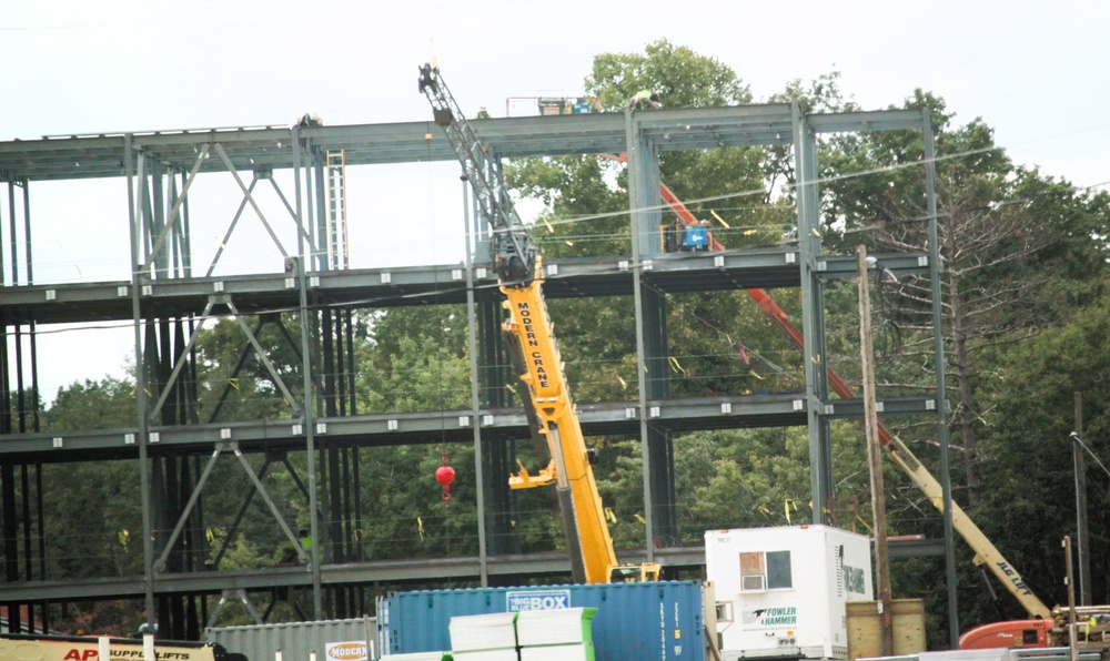 $55.75 million Collective Training Officers Quarters Project at Fort McCoy now past 20 percent complete