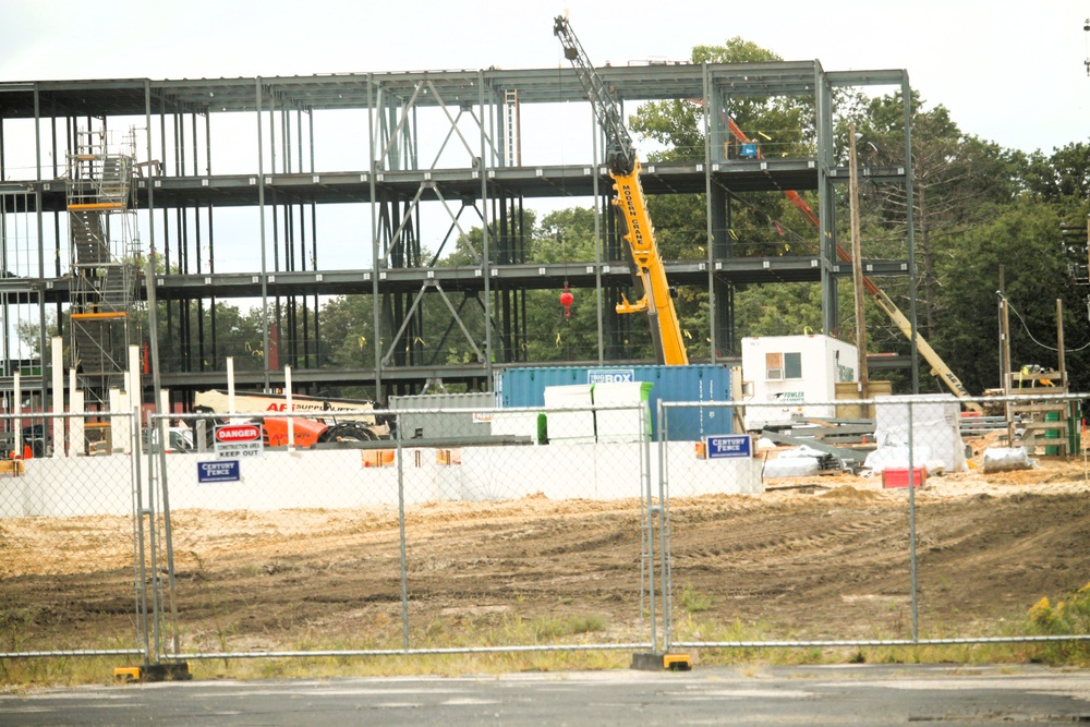 $55.75 million Collective Training Officers Quarters Project at Fort McCoy now past 20 percent complete