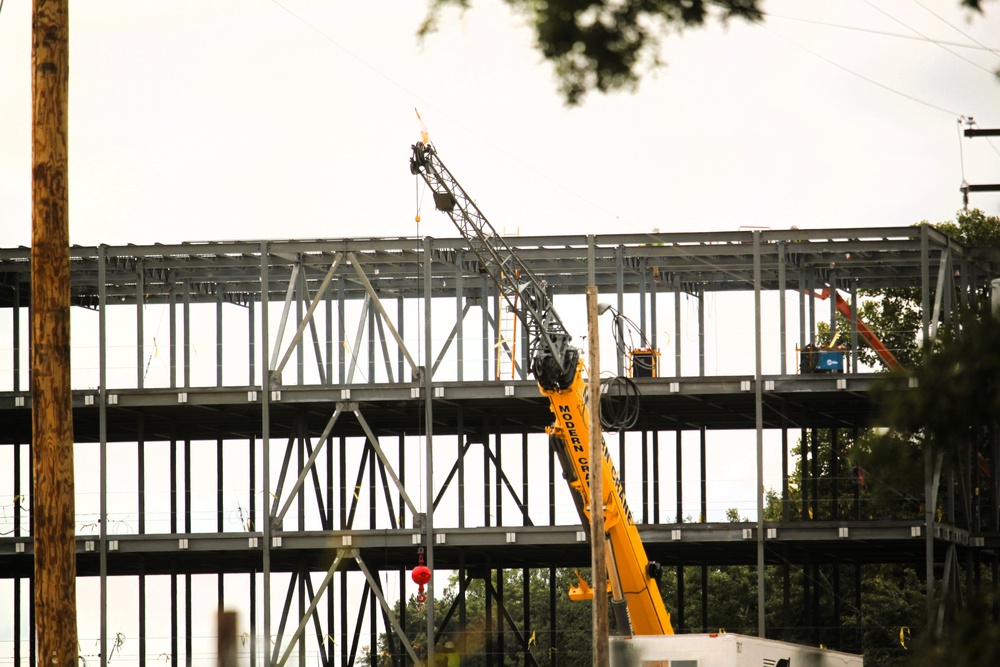 $55.75 million Collective Training Officers Quarters Project at Fort McCoy now past 20 percent complete