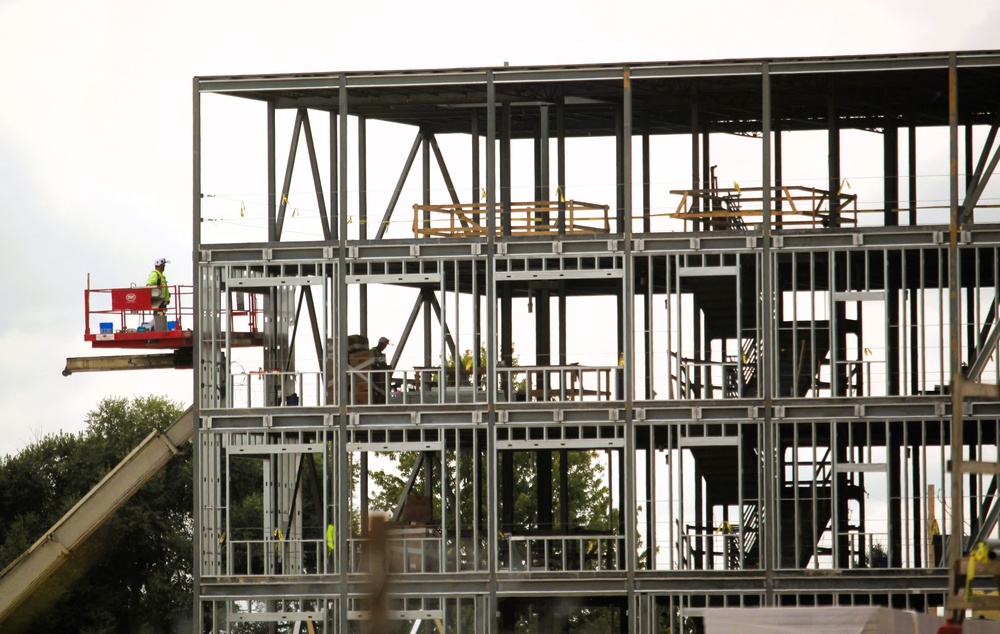 $55.75 million Collective Training Officers Quarters Project at Fort McCoy now past 20 percent complete