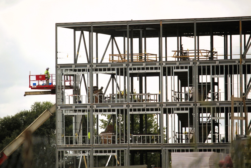 $55.75 million Collective Training Officers Quarters Project at Fort McCoy now past 20 percent complete