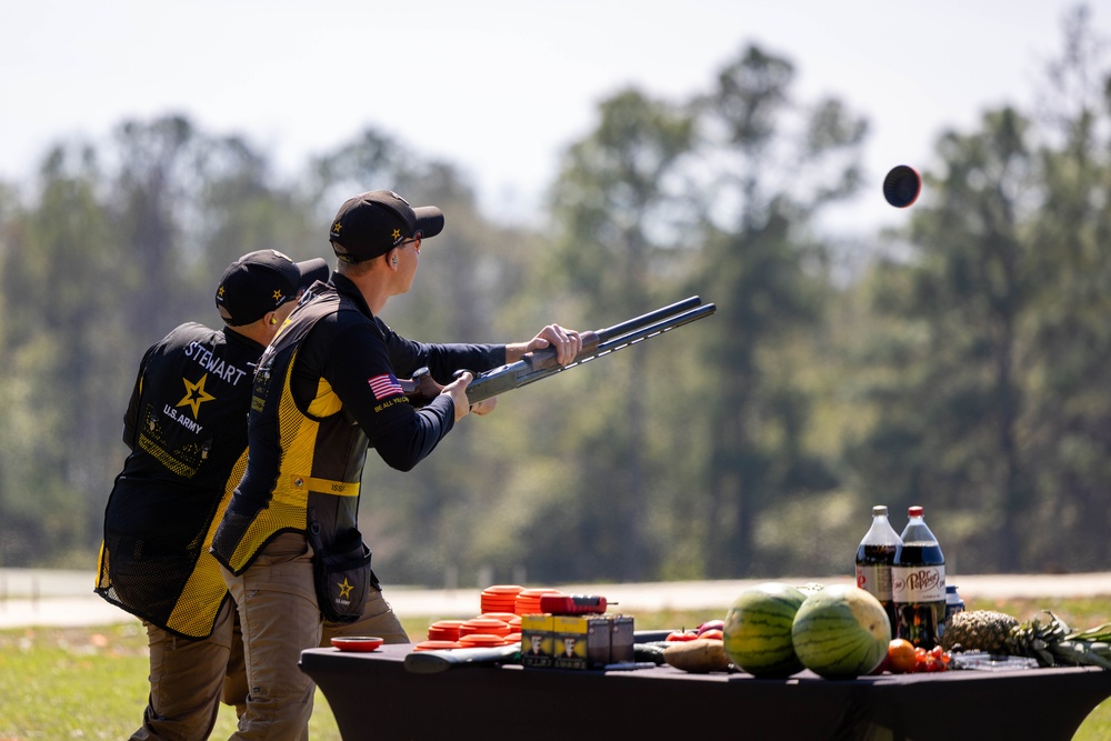 U.S. Army Marksmanship Unit Demonstrates Excellence with a Shotgun Demo