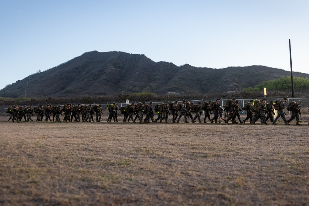 3rd MLR conducts 5k sustainment hike